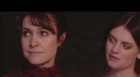 Gillian Kearney and Abigail Hardingham in Sealed With a Kiss